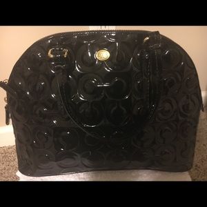 **NWOT** Patent Leather Coach Bag